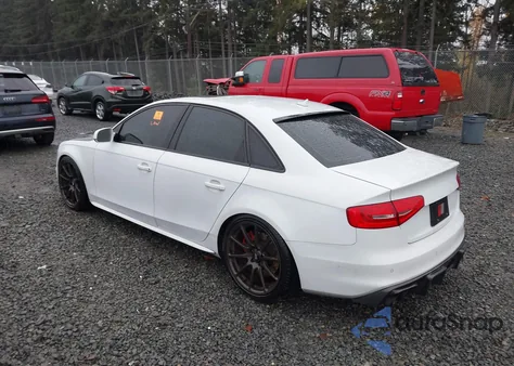 2014 Audi S4 3.0T Premium Plus из США, поврежденный, VIN WAUDGAFL1EA111353